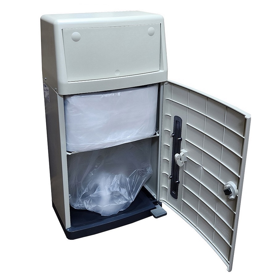 아이삼익 그린가드 45L 페달형 연속비닐 쓰레기통 45리터 페달식 분리수거함 STC-450A(45L)