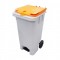 HDPE 국내생산 야외용 120리터 페달형 실외용 쓰레기통 120L 페달식 재활용품 분리수거함