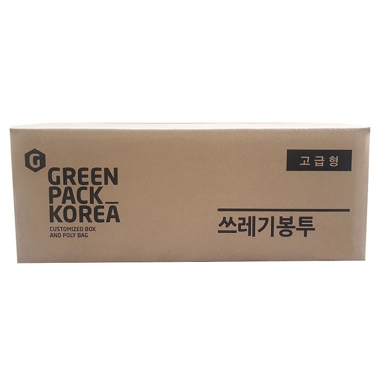 HDPE 100리터 쓰레기비닐/쓰레기봉투(특대,배접) 100L