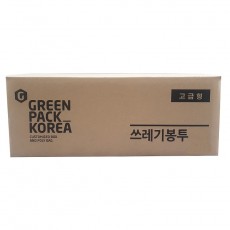 HDPE 100리터 쓰레기비닐/쓰레기봉투(특대,배접) 100L