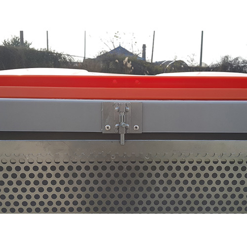 HDPE 660L 철망형 아파트 종량제봉투 쓰레기통 660리터 대형쓰레기통 PCS-660M