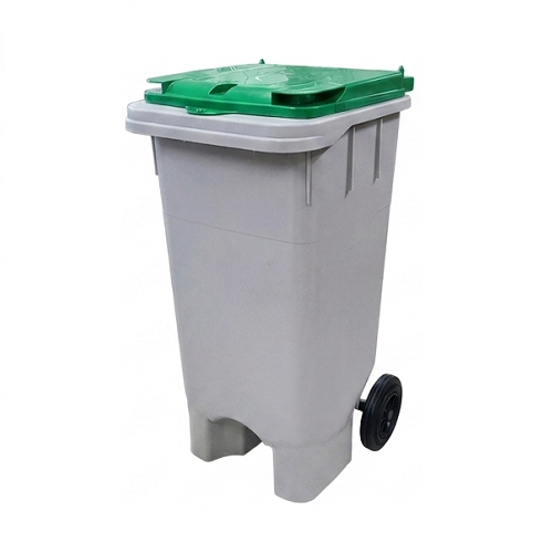 HDPE 자동상차용 120리터 반원바닥형 아파트 음식물쓰레기통 PCS120NBR