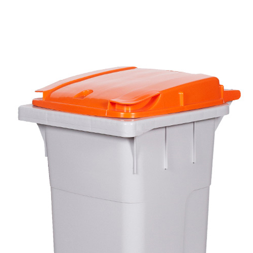 HDPE RFID 자동상차용 120리터 반원바닥형 아파트 음식물쓰레기통 PCS120BR