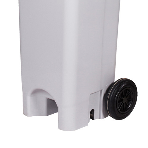 HDPE RFID 자동상차용 120리터 반원바닥형 아파트 음식물쓰레기통 PCS120BR