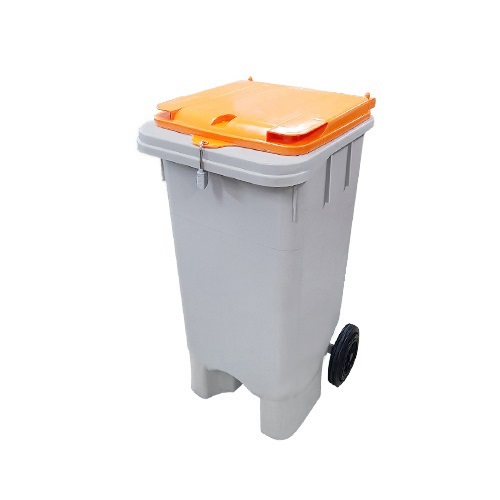 HDPE 자동상차용 120리터 반원바닥형 아파트 음식물쓰레기통 PCS120NBR