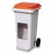 HDPE 120리터 투명창 아크릴 재활용품 분리수거함