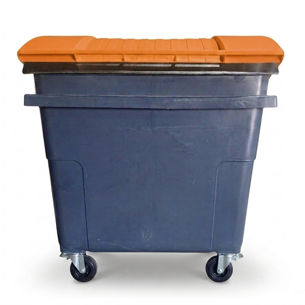 HDPE 국내생산 1100L 아파트 대형쓰레기통 1100리터 종량제봉투 수거함 PCS-1100RG