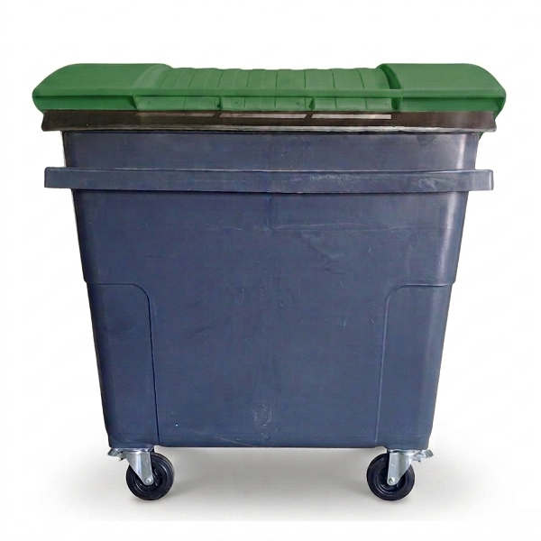 HDPE 국내생산 1100L 아파트 대형쓰레기통 1100리터 종량제봉투 수거함 PCS-1100RG