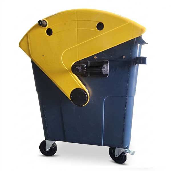 HDPE 국내생산 1100L 아파트 대형쓰레기통 1100리터 종량제봉투 수거함 PCS-1100RG